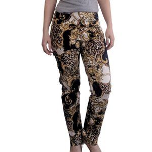 Boston Proper Print Pants Cotton Stretch 2